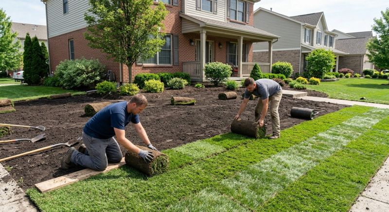Ryegrass Sod Installation in Ventura County, CA
